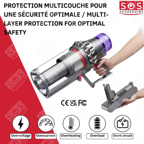 BATTERIA V7 SV11 4000MAH ASPIRAPOLVERE - 968670-02