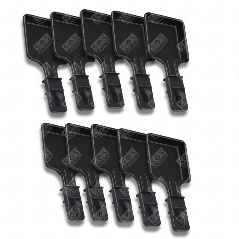 SET DI 10 COPPETTE PER RACLETTE GRILL, WOK E MACCHINA PER RACLETTE - AS306001