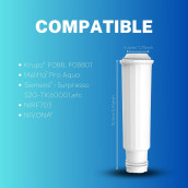 Set di 2 filtri dell'acqua CLARIS TZ60003