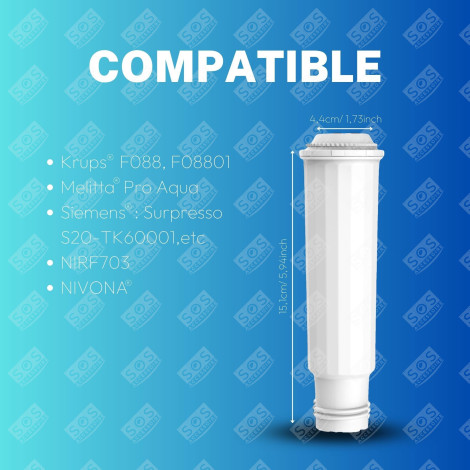 SET DI 4 FILTRI ACQUA CLARIS TZ60003 MACCHINA DA CAFFÃ, CAFFETTIERA - 00461732, 9000849514