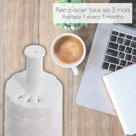 SET DI 2 FILTRI D'ACQUA SVIZZERA SAGE, CLAROSWISS BES008 MACCHINA DA CAFFÃ, CAFFETTIERA - BES008, AS211011