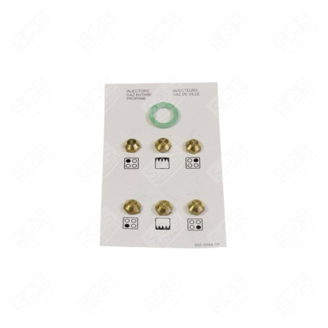 POCHETTE INJECTEURS BUTANE FORNI, FORNELLI ELETTRICI E A GAS - 4431100011, 485905405