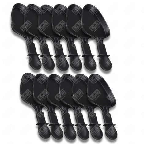 SET DI 12 COPPETTE PER RACLETTE GRILL, WOK E MACCHINA PER RACLETTE - AS306002