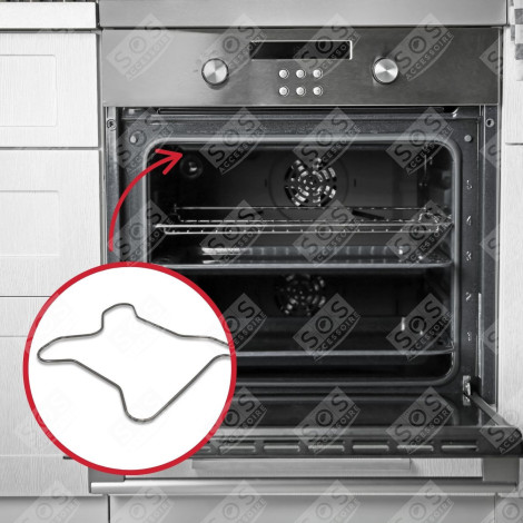 RESISTENZA DEL SOLENOIDE 1300W FORNI, FORNELLI ELETTRICI E A GAS - 95X1210, CA50042A9