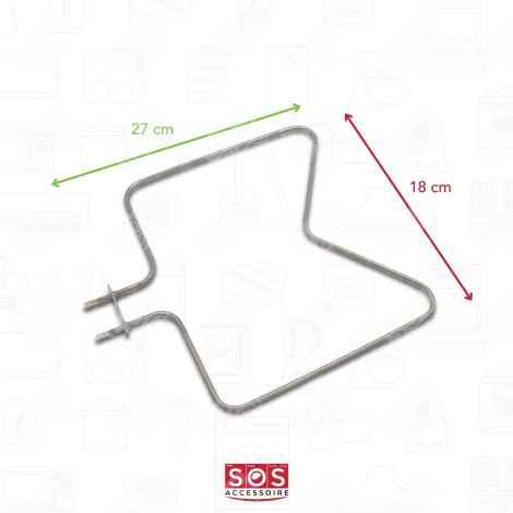 RESISTENZA SOLENOIDE 1150 W FORNI, FORNELLI ELETTRICI E A GAS - 480121100591, 481225998517