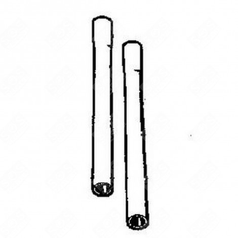 DOPPIO TUBO DESTRO ASPIRAPOLVERE - RS-RB1588, RS-RT9086