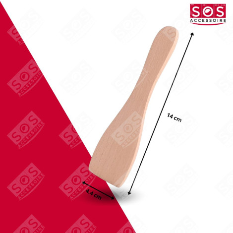 LOT DE 7 PELLES EN BOIS POUR POÊLON, SPATULES RACLETTE  GRILL, WOK E MACCHINA PER RACLETTE - AS306003