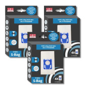 Set di 3 scatole di 4 sacchetti TIPO S-BAG