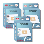 Set di 3 scatole da 5 sacchetti con 1 prefiltro COUPE/COMPACT/GO/FORCE