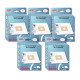 CONFEZIONE DI 5 SCATOLE DI 5 SACCHI CON 1 PREFILTRO COUPE/COMPACT/GO/FORCE ASPIRAPOLVERE - 78602600, 22422400