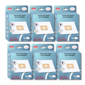 Set di 6 scatole da 5 sacchetti con 1 prefiltro COUPE/COMPACT/GO/FORCE