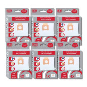 Set di 6 scatole di 4 sacchetti in microfibra H81