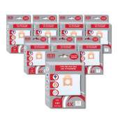 Lotto di 8 scatole di 4 sacchetti in microfibra H81