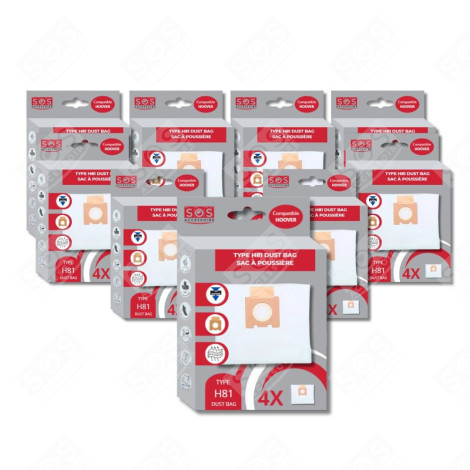 SET DI 9 SCATOLE DA 4 SACCHETTI IN MICROFIBRA H81 ASPIRAPOLVERE - 35601865