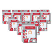 Confezione di 10 scatole da 4 sacchetti in microfibra H81