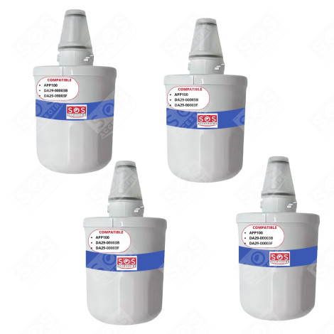 SET DI 4 FILTRI ACQUA AQUAPURE / APP100 FRIGORIFERO, CONGELATORE - 484000000513, DA29-00003G