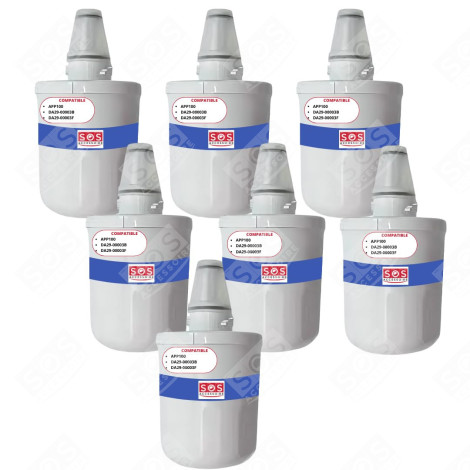 SET DI 7 FILTRI D'ACQUA AQUAPURE / APP100 FRIGORIFERO, CONGELATORE - 484000000513, DA29-00003G