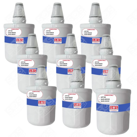 SET DI 9 FILTRI ACQUA AQUAPURE / APP100 FRIGORIFERO, CONGELATORE - 484000000513, DA29-00003G