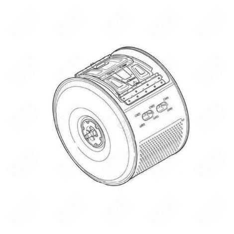 TAMBURO COMPLETO LAVATRICE - 70013452