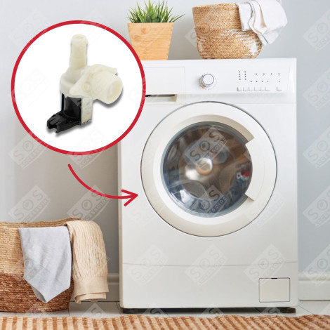 ELETTROVALVOLA LAVATRICE - 481227128375, C00312238