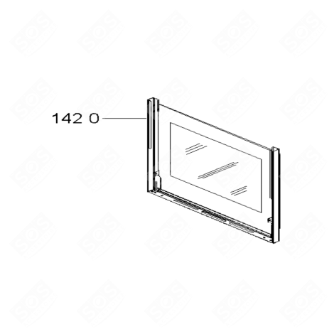 VETRO INTERNO FORNI, FORNELLI ELETTRICI E A GAS - 480121101174