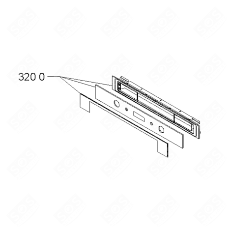 PANNELLO DI CONTROLLO FORNI, FORNELLI ELETTRICI E A GAS - 480121103212
