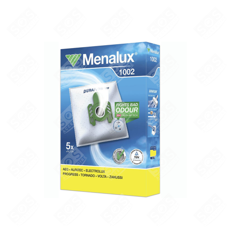 LOTTO DI 5 SACCHETTI 1002P ASPIRAPOLVERE - 9001961367, 9002561075