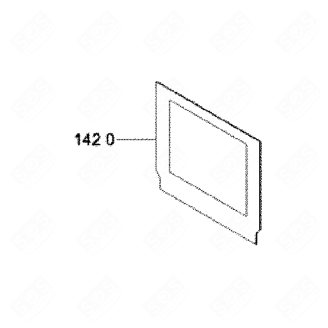 VETRO INTERNO FORNI, FORNELLI ELETTRICI E A GAS - 481010376644
