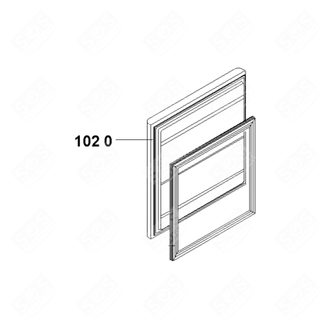 SPORTELLO CONGELATORE FRIGORIFERO, CONGELATORE - 481010378378