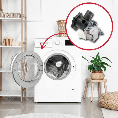 POMPA DI SCARICO LAVATRICE - 481010584942 481236018559