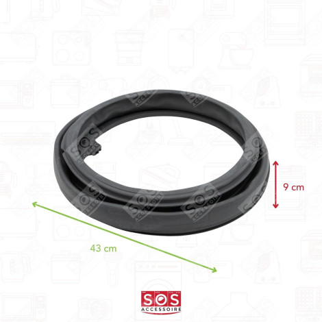 GUARNIZIONE DELL'OBLÒ (MANICOTTO) LAVATRICE - 481010632436, W10632436