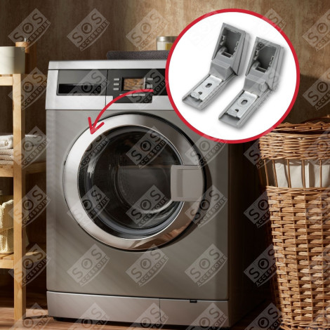 KIT DI FISSAGGIO MANIGLIA IN ACCIAIO INOX 9590180 FRIGORIFERO, CONGELATORE - 9590180