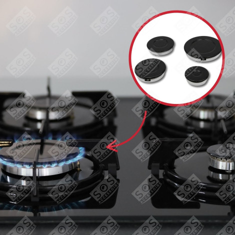 SET 4 BRUCIATORI PIANO COTTURA - 482000027572, C00082831