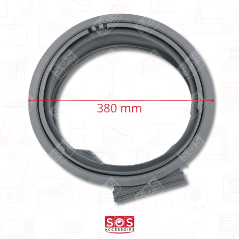 GUARNIZIONE OBLÒ LAVATRICE - MDS63916504, MDS63916506