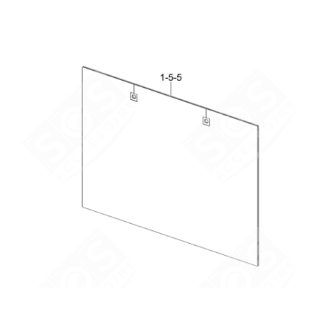 VETRO ESTERNO ORIGINALE FORNI, FORNELLI ELETTRICI E A GAS - DG64-00887A