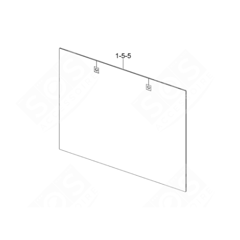 VETRO ESTERNO FORNI, FORNELLI ELETTRICI E A GAS - DG64-00887A