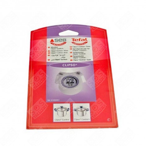 TIMER ROTONDO GRIGIO PENTOLE A PRESSIONE - SS-980712, X1060001