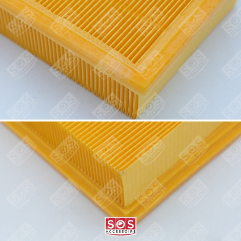 FILTRO (A PIEGHE PIATTE RETTANGOLARE) ASPIRAPOLVERE - 6.904-367.0