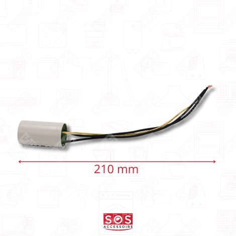 CONDENSATORE ANTI PARASSITI 0.1ΜF LAVASTOVIGLIE - 481912118063, 75X2038