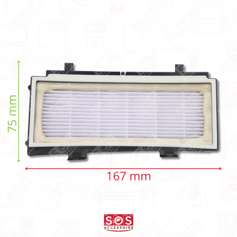 FILTRO IGIENICO ALTE PRESTAZIONI ASPIRAPOLVERE - 00577281, 00573928