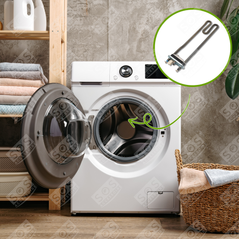 RESISTENZA (RISCALDATORE A IMMERSIONE) 2000W EVOLUTION LAVATRICE - 52X0554