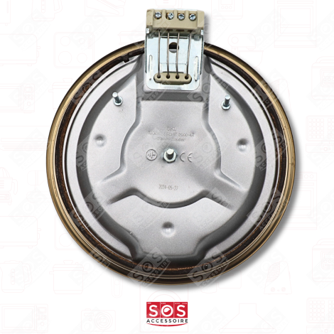 PIANO DI COTTURA RAPIDO DIAMETRO 180MM 2000W PIANO COTTURA - 71X1992