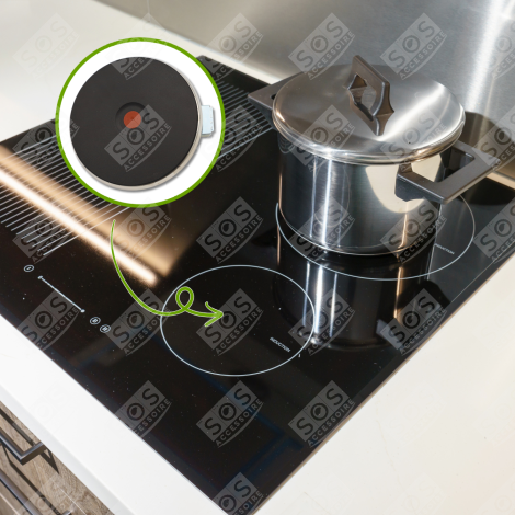 PIANO DI COTTURA RAPIDO DIAMETRO 180MM 2000W PIANO COTTURA - 71X1992