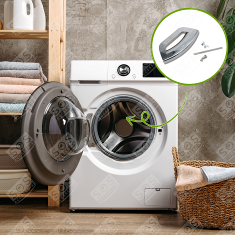 MANIGLIA OBLÒ LAVATRICE - C00287769, C00305834