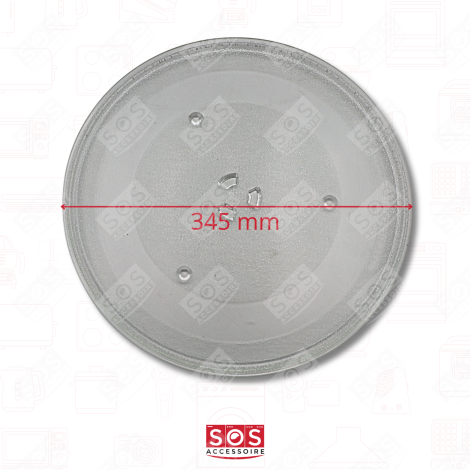 PIATTO ROTANTE VETRO 34 CM FORNI A MICROONDE - DE74-20016A, DE74-20016B