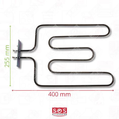 RESISTENZA SOLENOIDE 1530W FORNI, FORNELLI ELETTRICI E A GAS - 93700953