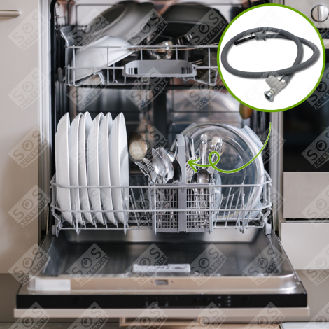 TUBO AQUASTOP 1800MM LAVASTOVIGLIE - 1115765024, 1115765008