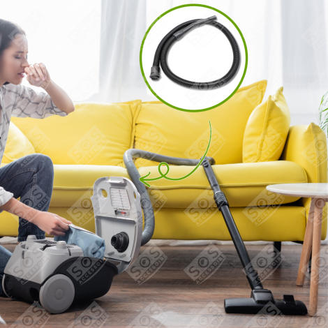 FLESSIBILE GRIGIO COMPLETO EVA CONICO 32/38 MM ASPIRAPOLVERE - 12041500