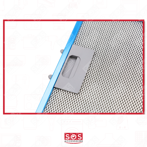 FILTRO METALLICO ANTI-GRASSI 265X359X9MM CAPPA ASPIRANTE - 00703451