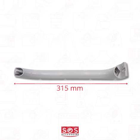 LOTTO DI 2 MANIGLIE PER PORTA FRIGORIFERO, CONGELATORE - 00369542